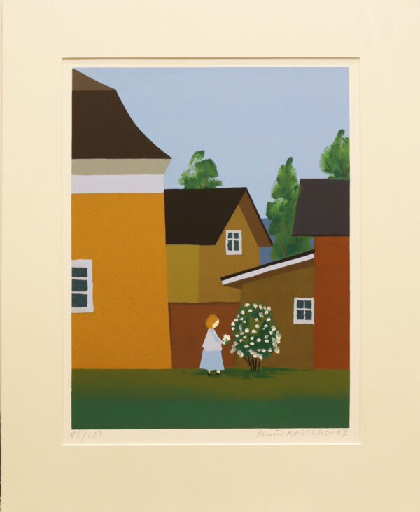 Pentti Koivikko - Syreenien aikaan - Serigrafia