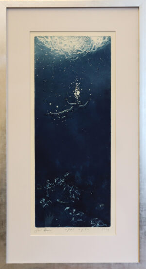 sari Bremer - Sukeltaja - Serigrafia