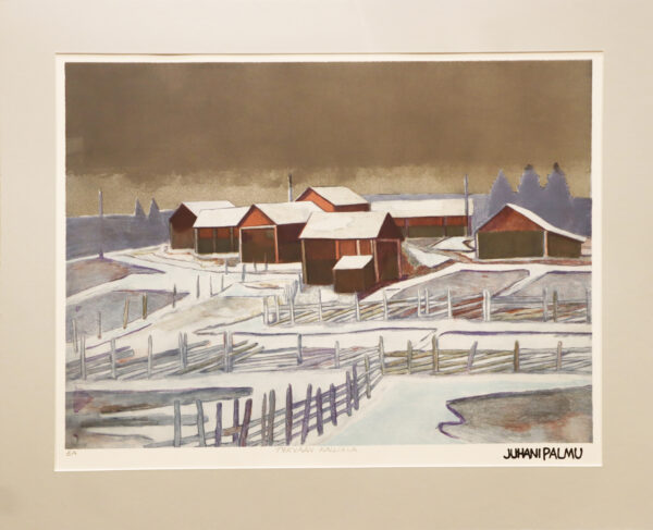 Juhani Palmu - Tyrvään Kalliala - Serigrafia