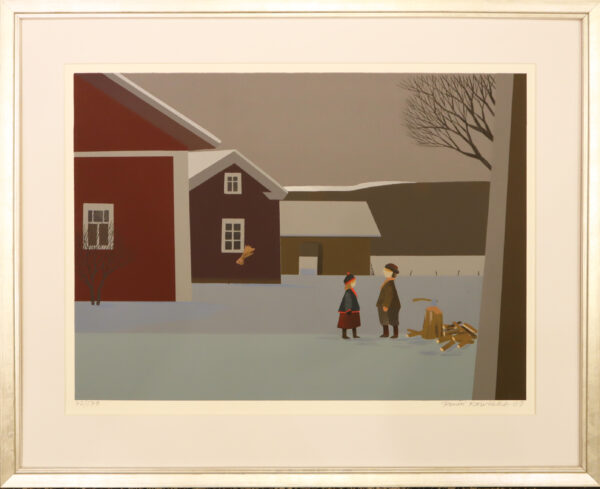 Pentti Koivikko -Klapipoika - Serigrafia