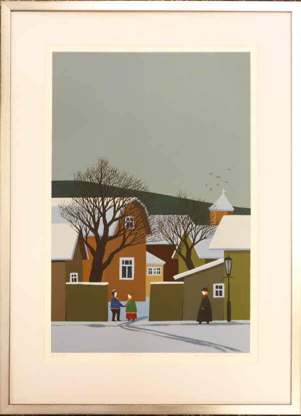 Pentti Koivikko -Saatolla - Serigrafia
