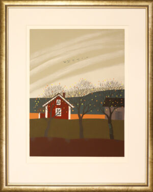 Pentti Koivikko -Muuttolintuja - Serigrafia