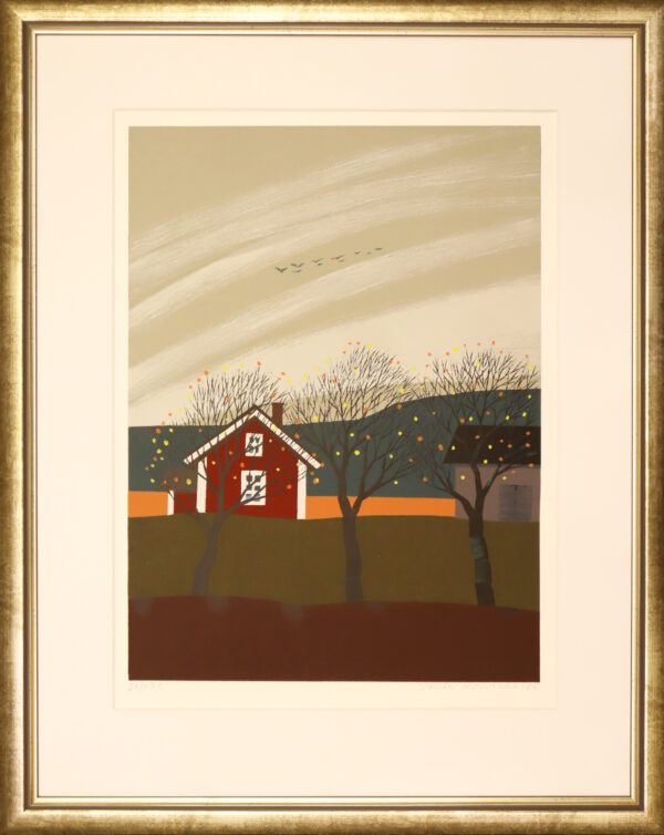 Pentti Koivikko -Muuttolintuja - Serigrafia