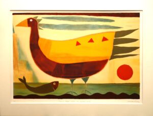 Christer Åberg - I'm so happy with My golden eyes - Serigrafia