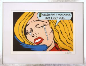 Peter Thoen - I asked for two carat, but I get one... - Serigrafia
