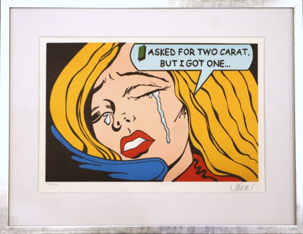 Peter Thoen - I asked for two carat, but I get one... - Serigrafia