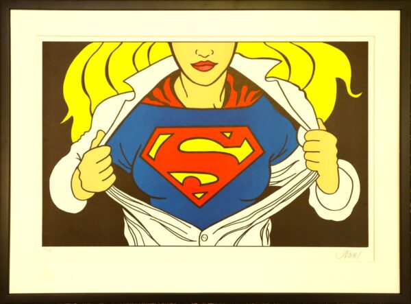 Peter Thoen - Super Woman - Serigrafia