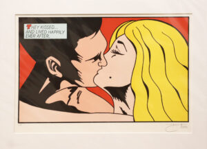 Peter Thoen - They kissed.... - Serigrafia