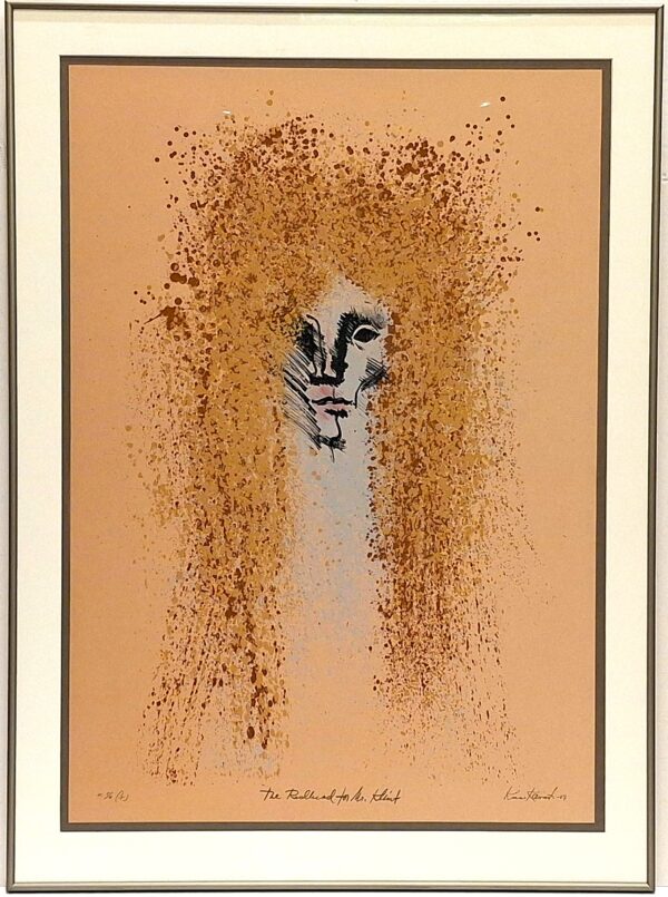 Kimmo Kaivanto - The Redhead, for Mr. Klimt- Litografia