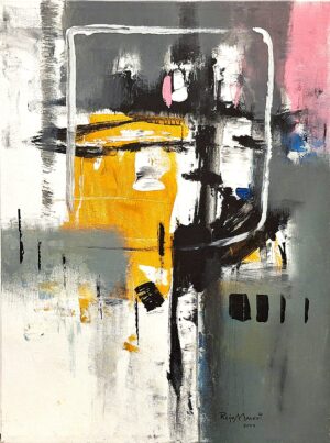 Reijo Malkki - Abstrakti - Öljyvärimaalaus