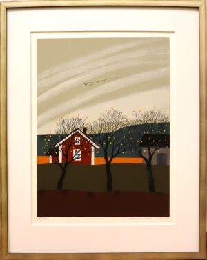Pentti Koivikko - Muuttolinut - Serigrafia
