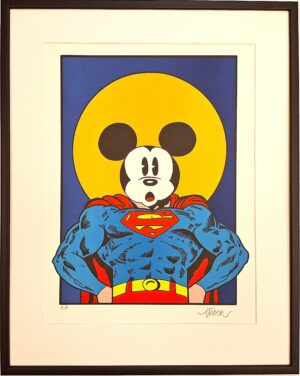 Peter Thoen - Super Mickey - Serigrafia
