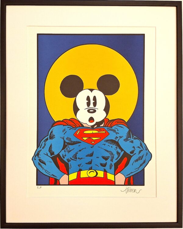 Peter Thoen - Super Mickey - Serigrafia