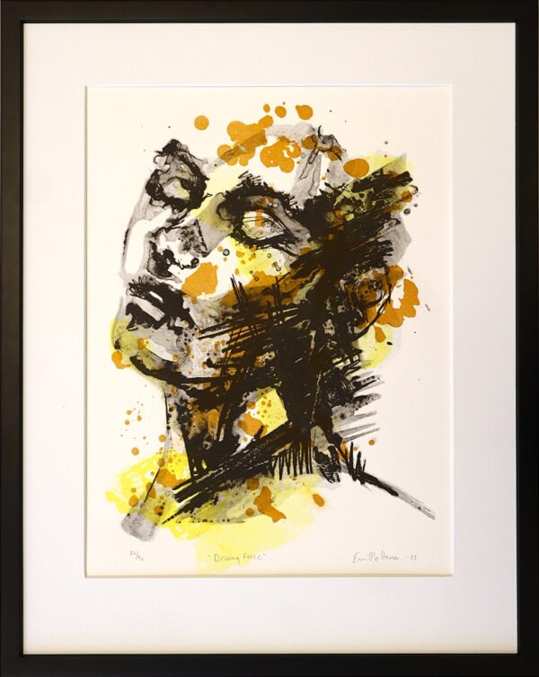 Essi Peltonen - Driving force - Serigrafia