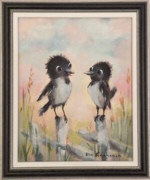 Ulla Kauhanen - Kesällä kerran... - Akryylimaalaus