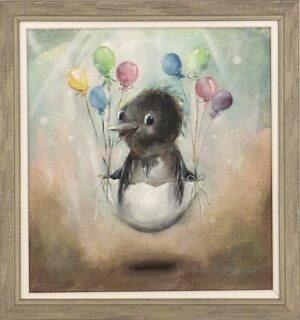 Ulla Kauhanen - Ilopilleri - Akryylimaalaus