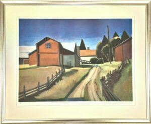 Juhani Palmu - Kuuma kesäpäivä - Serigrafia