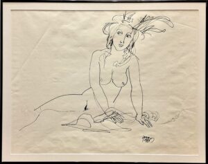 Evald Okas - Nude - Tussipiirros